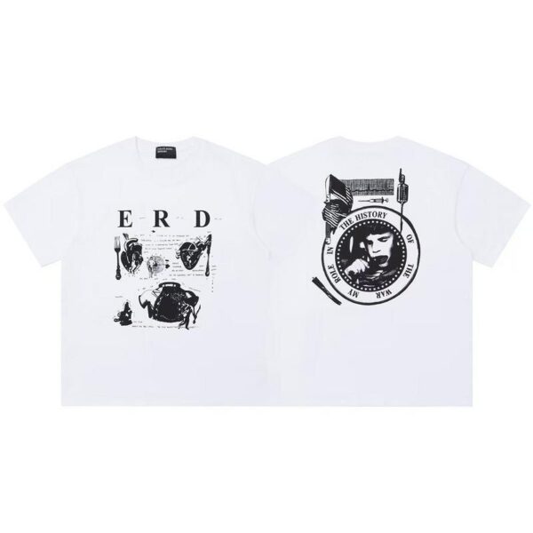 Noxx Чоловіча футболка ERD Enfants Riches Déprimés, Білий