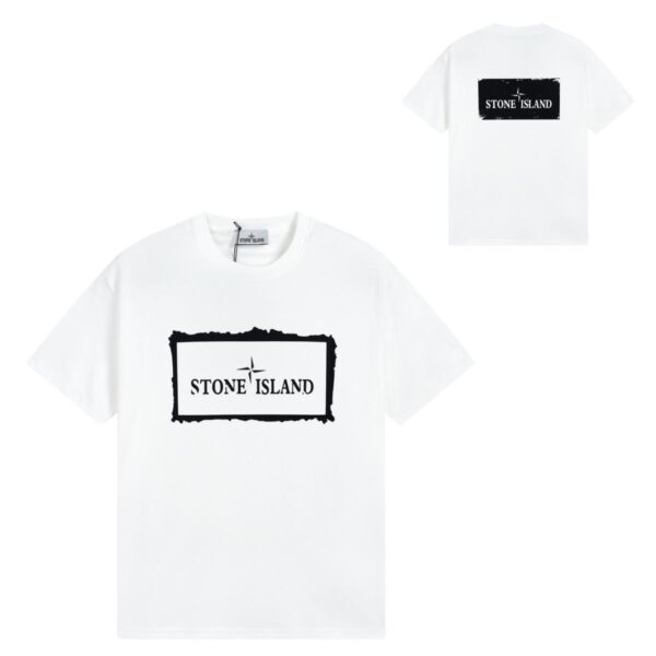 Noxx Чоловіча футболка Stone Island, Білий