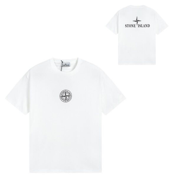 Noxx Чоловіча футболка Stone Island, Білий