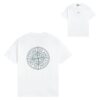 Noxx Чоловіча футболка Stone Island, Білий Noxx Чоловіча футболка Stone Island, Білий