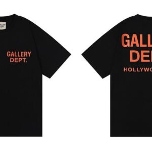 Noxx Чоловіча футболка Gallery Dept., Чорний Noxx Чоловіча футболка Gallery Dept., Чорний