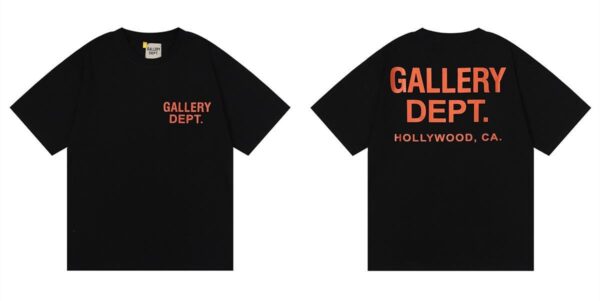 Noxx Чоловіча футболка Gallery Dept., Чорний
