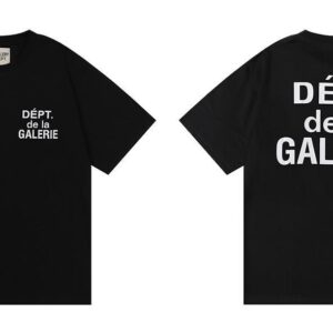 Noxx Чоловіча футболка Gallery Dept., Чорний Noxx Чоловіча футболка Gallery Dept., Чорний