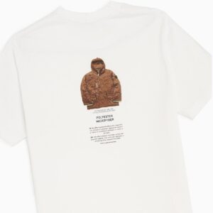 Noxx Чоловіча футболка Stone Island, Білий Noxx Чоловіча футболка Stone Island, Білий