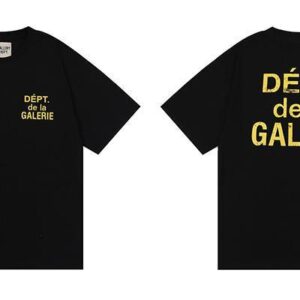 Noxx Чоловіча футболка Gallery Dept., Чорний Noxx Чоловіча футболка Gallery Dept., Чорний