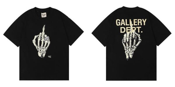 Noxx Чоловіча футболка Gallery Dept., Чорний