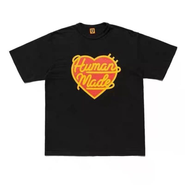 Noxx Чоловіча футболка Human Made, Чорний