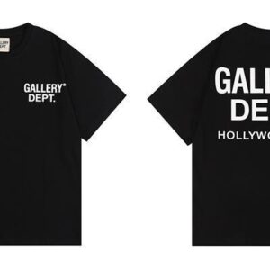 Noxx Чоловіча футболка Gallery Dept., Чорний Noxx Чоловіча футболка Gallery Dept., Чорний
