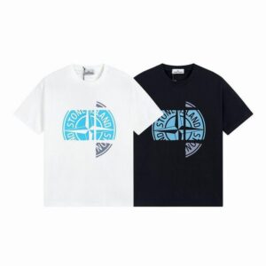 Noxx Чоловіча футболка Stone Island, Чорний Noxx Чоловіча футболка Stone Island, Чорний