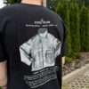 Noxx Чоловіча футболка Stone Island, Чорний