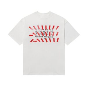 Noxx Чоловіча футболка Maison Margiela, Білий Noxx Чоловіча футболка Maison Margiela, Білий