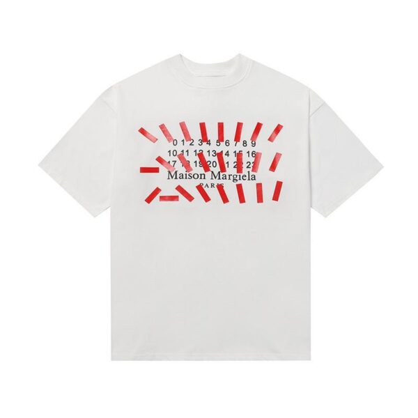Noxx Чоловіча футболка Maison Margiela, Білий