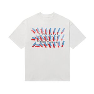 Noxx Чоловіча футболка Maison Margiela, Білий Noxx Чоловіча футболка Maison Margiela, Білий