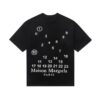 Noxx Чоловіча футболка Maison Margiela, Чорний Noxx Чоловіча футболка Maison Margiela, Чорний