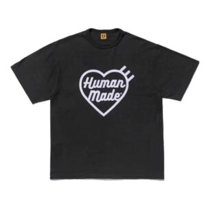 Noxx Чоловіча футболка Human Made, Чорний Noxx Чоловіча футболка Human Made, Чорний