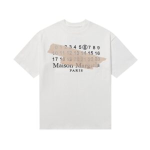 Noxx Чоловіча футболка Maison Margiela, Білий Noxx Чоловіча футболка Maison Margiela, Білий