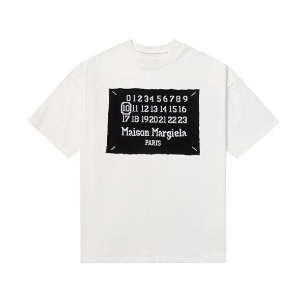 Noxx Чоловіча футболка Maison Margiela, Білий