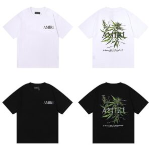 Noxx Чоловіча футболка Amiri, Чорний Noxx Чоловіча футболка Amiri, Чорний
