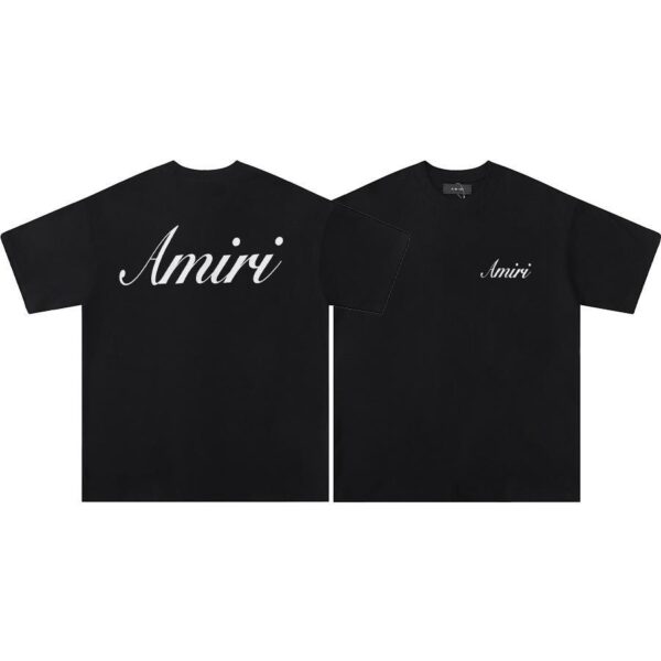 Noxx Чоловіча футболка Amiri, Чорний