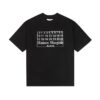 Noxx Чоловіча футболка Maison Margiela, Чорний Noxx Чоловіча футболка Maison Margiela, Чорний