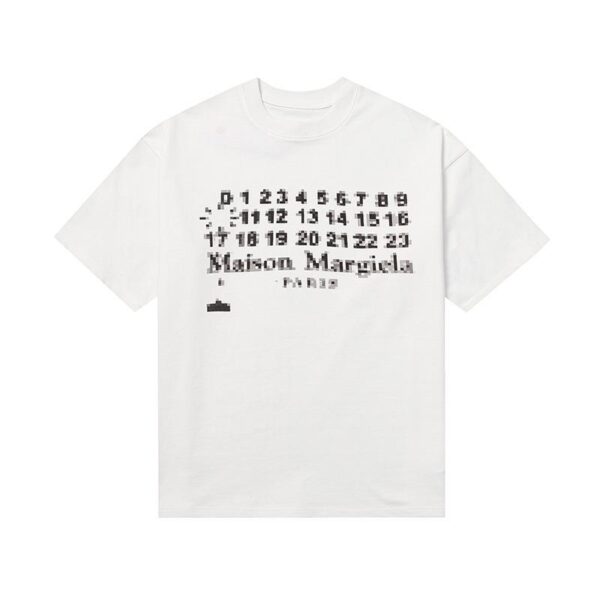 Noxx Чоловіча футболка Maison Margiela, Білий