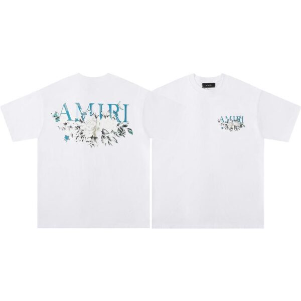 Noxx Чоловіча футболка Amiri, Білий