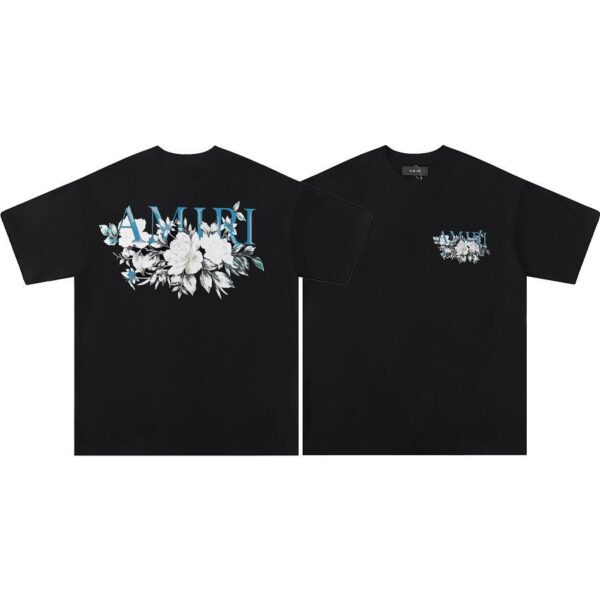 Noxx Чоловіча футболка Amiri, Чорний