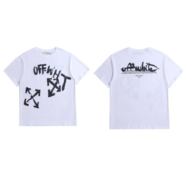 Noxx Чоловіча футболка OFF-WHITE, Білий