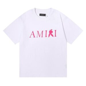 Noxx Чоловіча футболка Amiri, Білий Noxx Чоловіча футболка Amiri, Білий