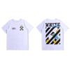 Noxx Чоловіча футболка OFF-WHITE, Білий