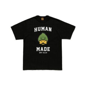 Noxx Чоловіча футболка Human Made, Чорний Noxx Чоловіча футболка Human Made, Чорний