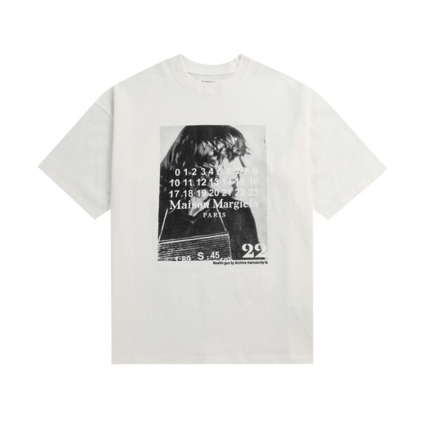 Noxx Чоловіча футболка Maison Margiela, Білий