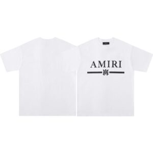 Noxx Чоловіча футболка Amiri, Білий Noxx Чоловіча футболка Amiri, Білий