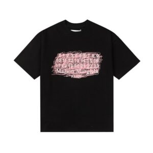 Noxx Чоловіча футболка Maison Margiela, Чорний Noxx Чоловіча футболка Maison Margiela, Чорний