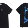 Noxx Чоловіча футболка OFF-WHITE, Чорний