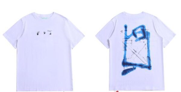 Noxx Чоловіча футболка OFF-WHITE, Білий