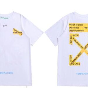 Noxx Чоловіча футболка OFF-WHITE, Білий Noxx Чоловіча футболка OFF-WHITE, Білий