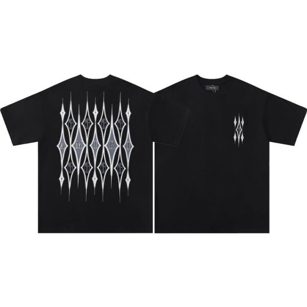 Noxx Чоловіча футболка Amiri, Чорний
