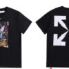 Noxx Чоловіча футболка OFF-WHITE, Чорний