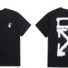 Noxx Чоловіча футболка OFF-WHITE, Чорний