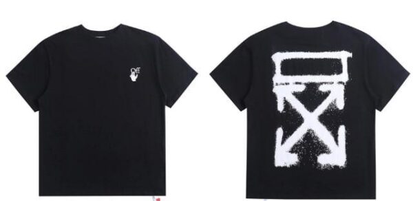 Noxx Чоловіча футболка OFF-WHITE, Чорний