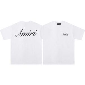 Noxx Чоловіча футболка Amiri, Білий Noxx Чоловіча футболка Amiri, Білий