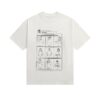 Noxx Чоловіча футболка Maison Margiela, Білий