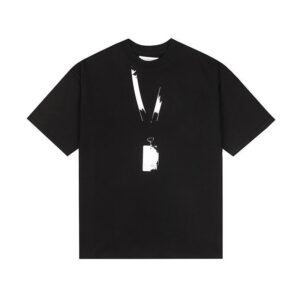 Noxx Чоловіча футболка Maison Margiela, Чорний Noxx Чоловіча футболка Maison Margiela, Чорний