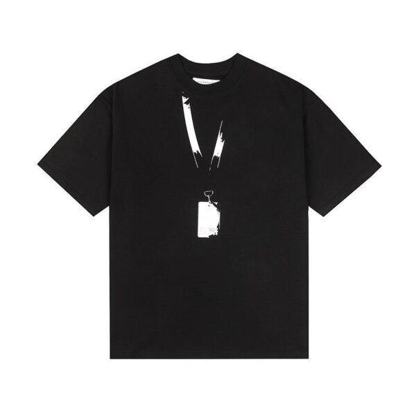 Noxx Чоловіча футболка Maison Margiela, Чорний