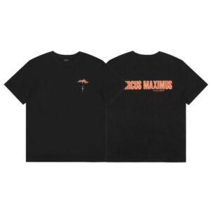 Noxx Чоловіча футболка travis scott cactus jack, Чорний Noxx Чоловіча футболка travis scott cactus jack, Чорний