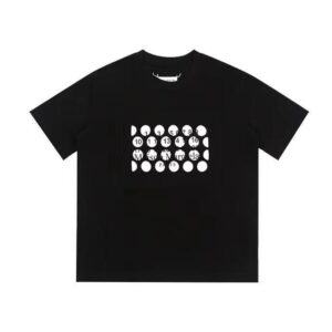 Noxx Чоловіча футболка Maison Margiela, Чорний Noxx Чоловіча футболка Maison Margiela, Чорний