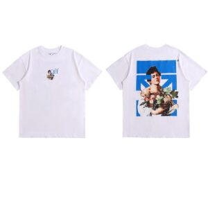 Noxx Чоловіча футболка OFF-WHITE, Білий Noxx Чоловіча футболка OFF-WHITE, Білий