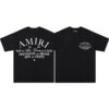 Noxx Чоловіча футболка Amiri, Чорний