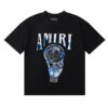 Noxx Чоловіча футболка Amiri, Чорний